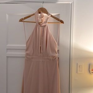 Pale Pink Gown (perfect bridesmaid dress!)